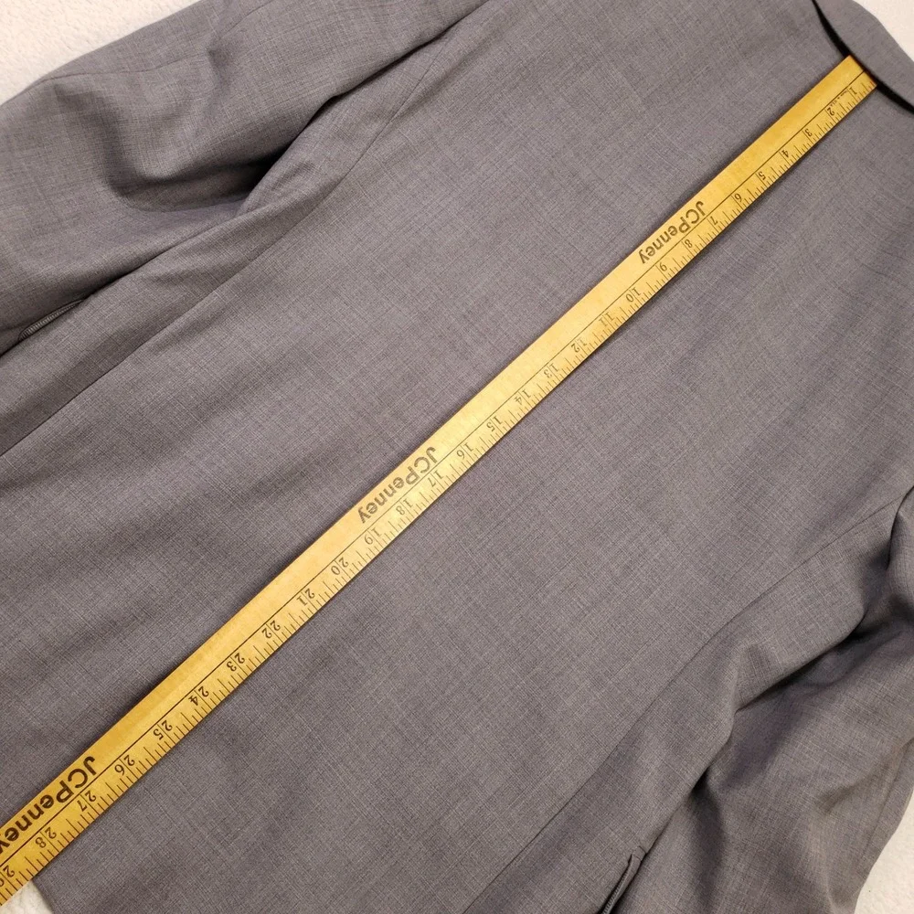 Jos. A. Bank Suit Jacket Mens 36R Gray Slim Fit 100% Wool Blazer 1905 Collection
